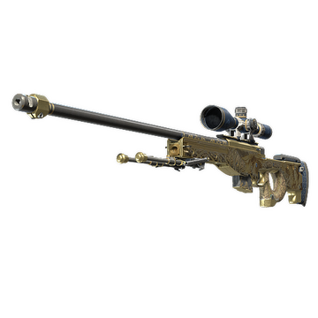 AWP | Queen's Gambit (Well-Worn)