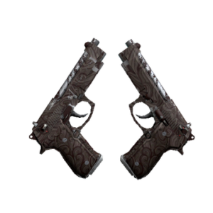 Dual Berettas | Pyre (Well-Worn)