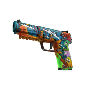 Five-SeveN | Angry Mob (Well-Worn)
