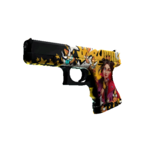 Glock-18 | Bullet Queen (Well-Worn)