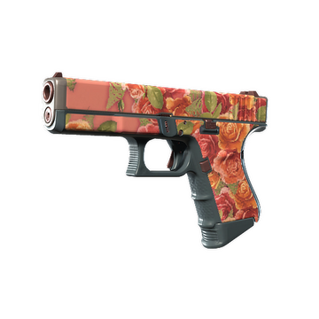Glock-18 | Coral Bloom (Minimal Wear)