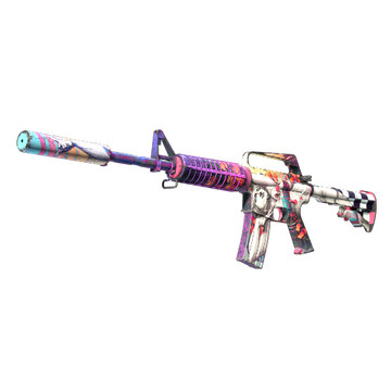 M4A1-S | Vaporwave (Well-Worn)