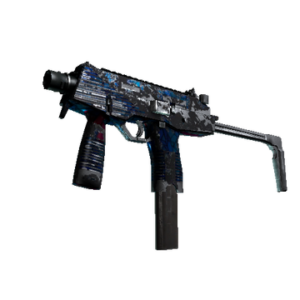 MP9 | Stained Glass (Battle-Scarred)