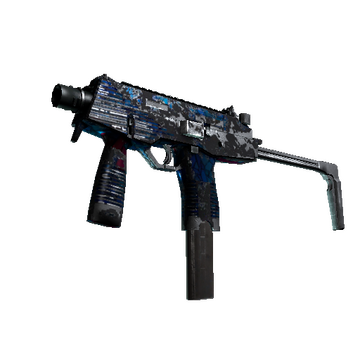 MP9 | Stained Glass (Battle-Scarred)