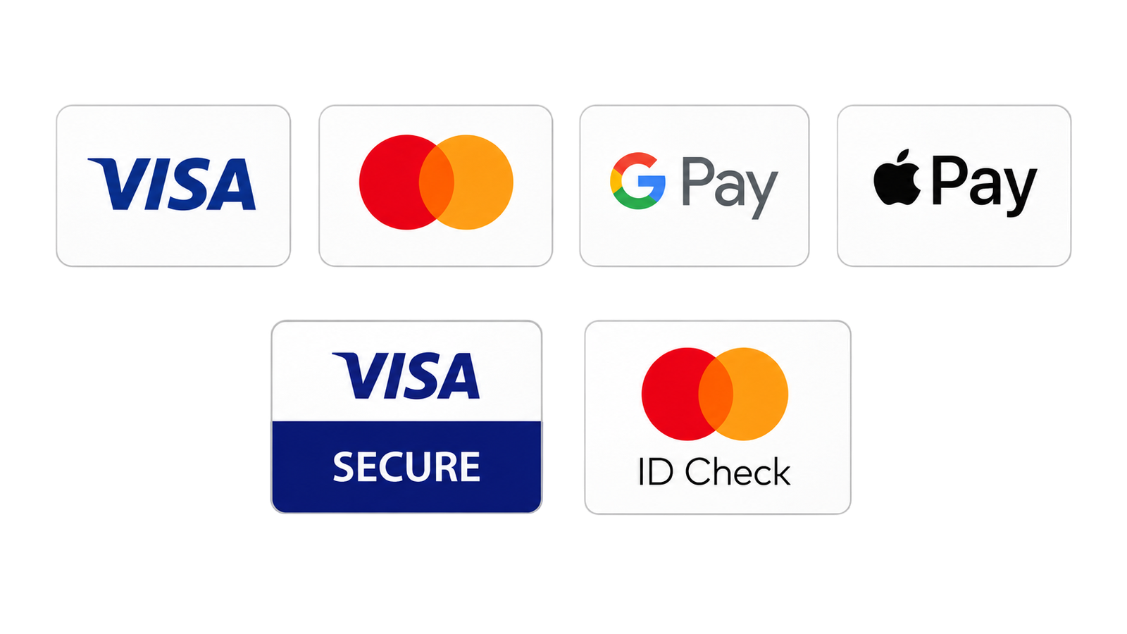 Accepted payment methods