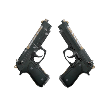 Souvenir Dual Berettas | Contractor (Field-Tested)