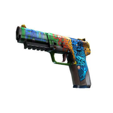 Souvenir Five-SeveN | Fall Hazard (Minimal Wear)