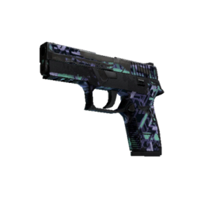 Souvenir P250 | Digital Architect (Battle-Scarred)