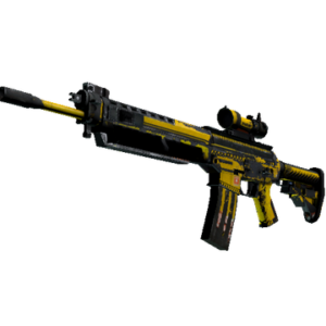 Souvenir SG 553 | Hazard Pay (Battle-Scarred)