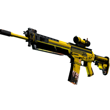 Souvenir SG 553 | Hazard Pay (Well-Worn)