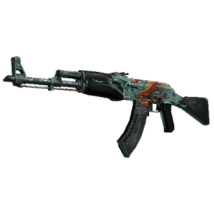 StatTrak™ AK-47 | Aquamarine Revenge (Battle-Scarred)