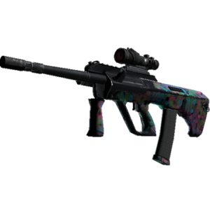 StatTrak™ AUG | Death by Puppy (Well-Worn)