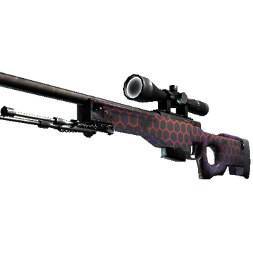 StatTrak™ AWP | Electric Hive (Well-Worn)