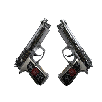 StatTrak™ Dual Berettas | Balance (Factory New)