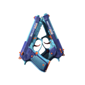 StatTrak™ Dual Berettas | Hydro Strike (Factory New)