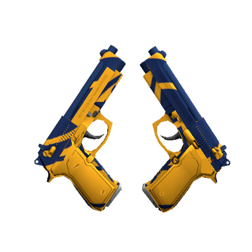 StatTrak™ Dual Berettas | Marina (Factory New)