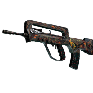 StatTrak™ FAMAS | Eye of Athena (Well-Worn)