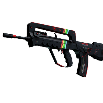 StatTrak™ FAMAS | ZX Spectron (Minimal Wear)
