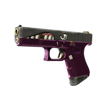 StatTrak™ Glock-18 | Gold Toof (Well-Worn)