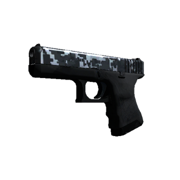 StatTrak™ Glock-18 | Steel Disruption (Minimal Wear)