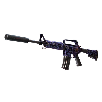 StatTrak™ M4A1-S | Black Lotus (Well-Worn)