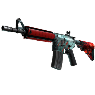 StatTrak™ M4A4 | Bullet Rain (Well-Worn)