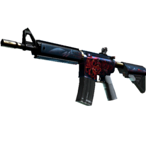 StatTrak™ M4A4 | Spider Lily (Well-Worn)