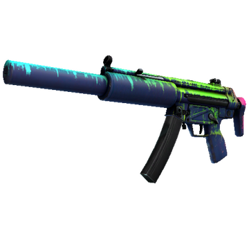 StatTrak™ MP5-SD | Phosphor (Minimal Wear)