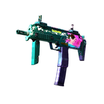StatTrak™ MP7 | Smoking Kills (Well-Worn)