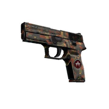 StatTrak™ P250 | Red Rock (Battle-Scarred)