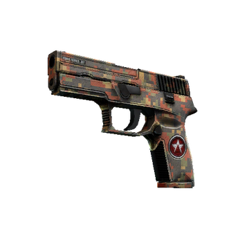 StatTrak™ P250 | Red Rock (Well-Worn)