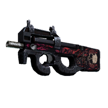 StatTrak™ P90 | Shallow Grave (Well-Worn)
