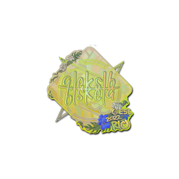 Sticker | Aleksib (Holo) | Rio 2022