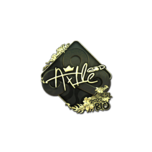 Sticker | Ax1Le (Gold) | Rio 2022