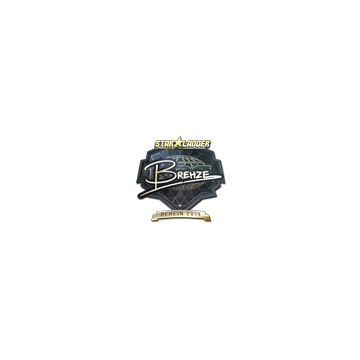 Sticker | Brehze (Gold) | Berlin 2019
