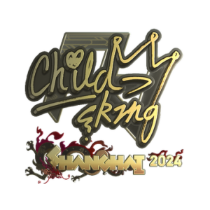 Sticker | ChildKing (Gold) | Shanghai 2024