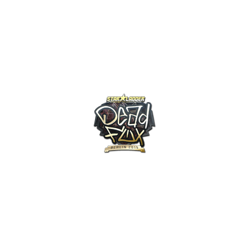 Sticker | DeadFox (Gold) | Berlin 2019