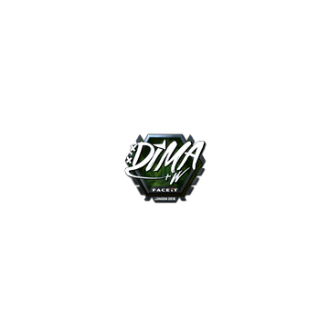 Sticker | Dima (Foil) | London 2018