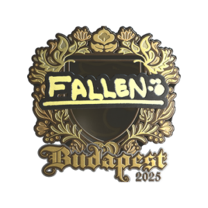 Sticker | FalleN (Gold) | Budapest 2025