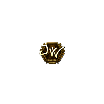 Sticker | JW (Gold) | London 2018