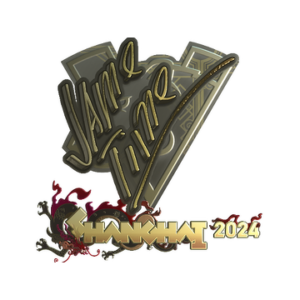 Sticker | Jame (Gold) | Shanghai 2024