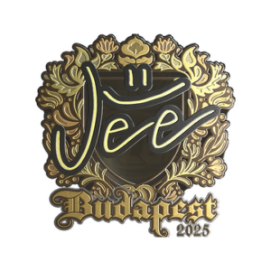 Sticker | Jee (Gold) | Budapest 2025