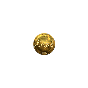 Sticker | Kaze (Gold) | Katowice 2019