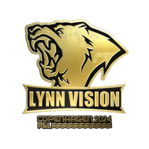 Sticker | Lynn Vision (Gold) | Copenhagen 2024