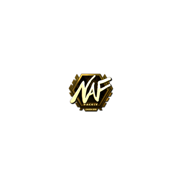 Sticker | NAF (Gold) | London 2018