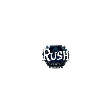 Sticker | RUSH (Foil) | London 2018