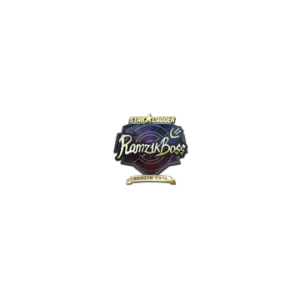 Sticker | Ramz1kBO$$ (Gold) | Berlin 2019