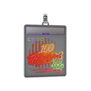 Sticker Slab | 100 Thieves (Holo) | 2020 RMR