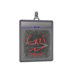 Sticker Slab | Cxzi (Foil) | Austin 2025