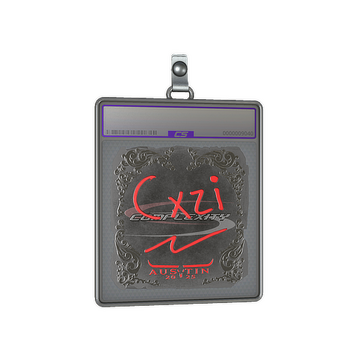 Sticker Slab | Cxzi (Foil) | Austin 2025
